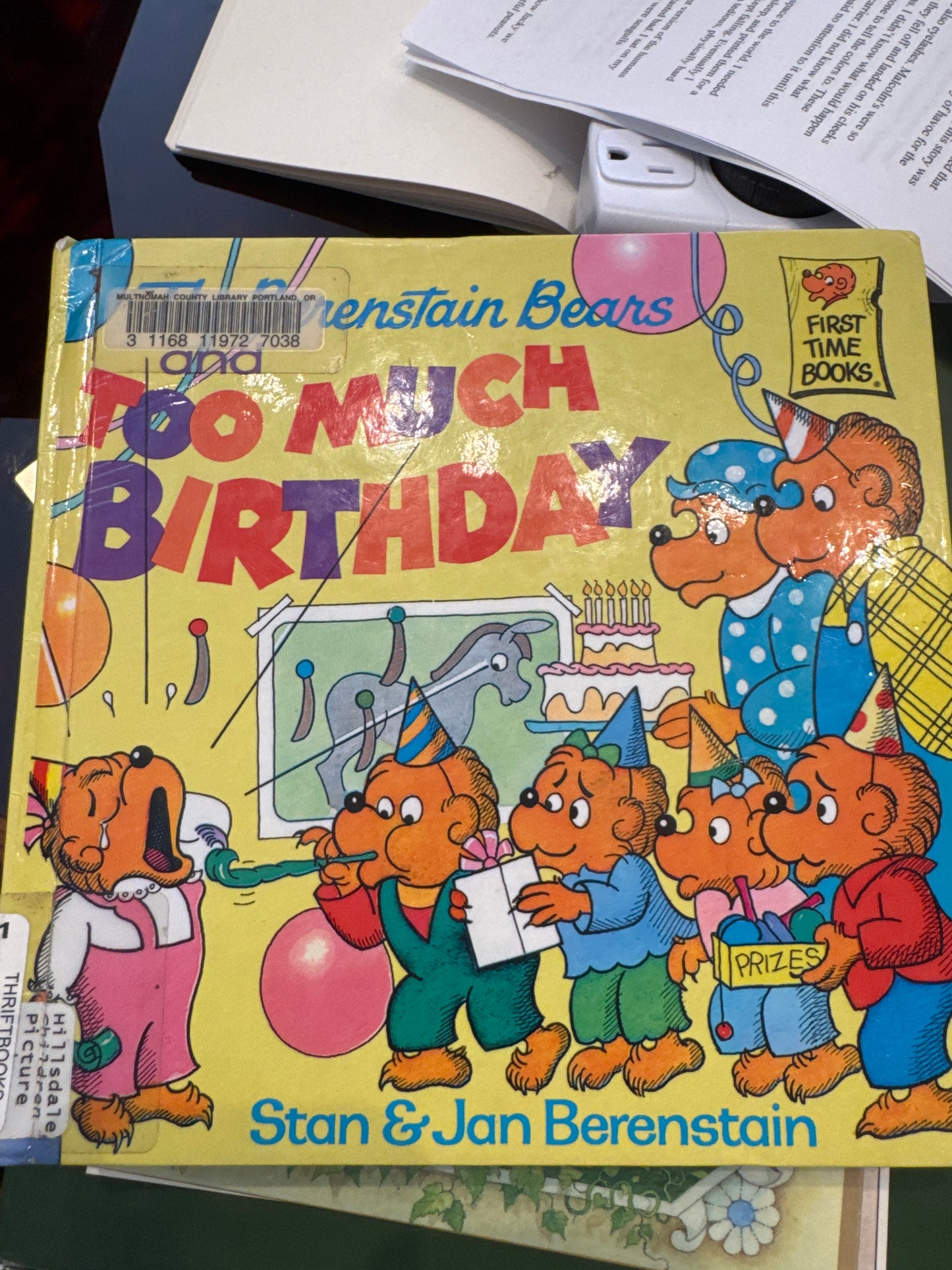 The Berenstain Bears and Too Much Birthday