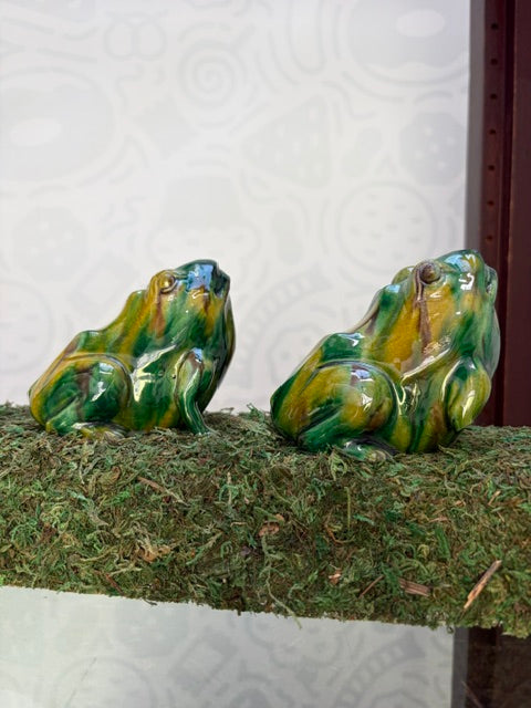 Ceramic Frogs