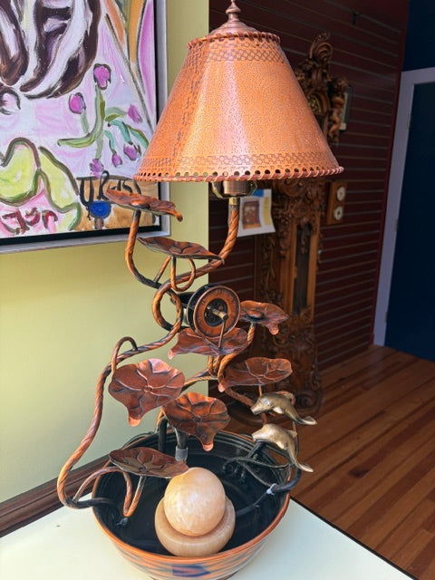Water Fountain Lamp